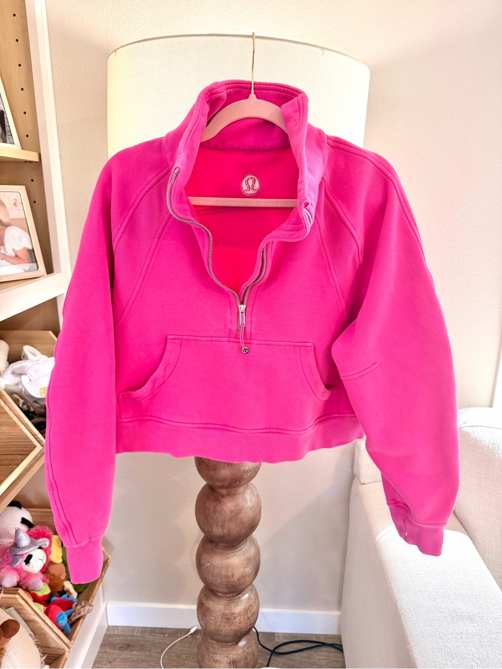 Lululemon Scuba In Sonic Pink (M/L)